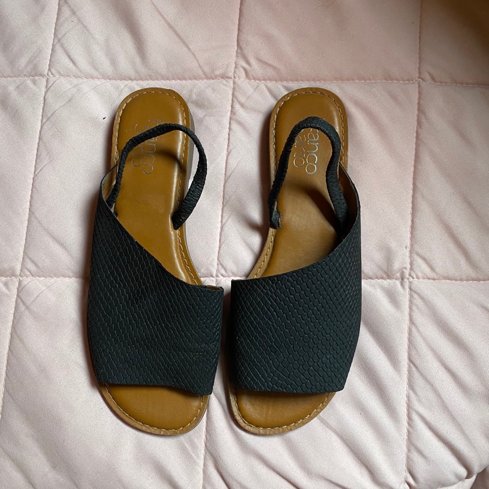 Franco Sarto sling back sandals